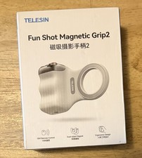 Fun Shot Magnetic Grip2 by Telesin Model TPMP001-01 White