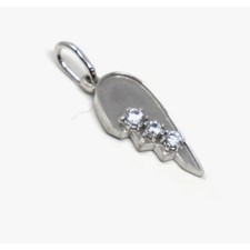 THE SIS KISS Half My Heart Charm Silver
