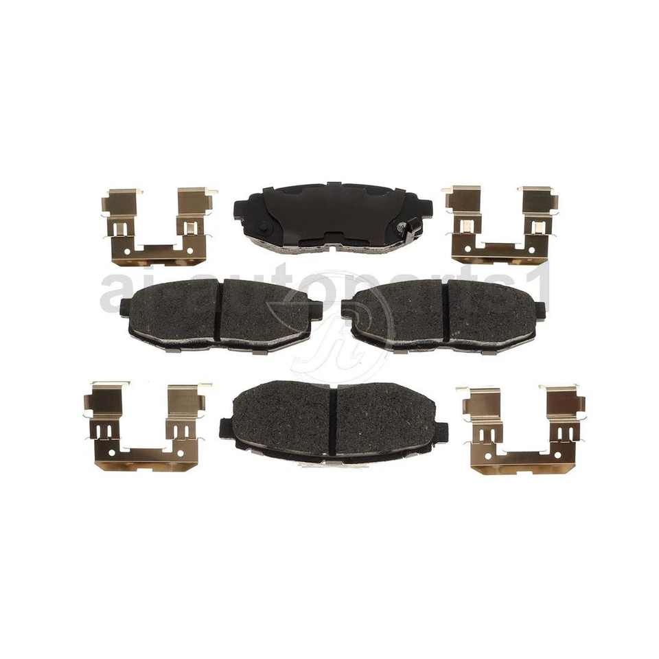 Kit de rotores de freno trasero y pastillas de freno para Subaru B9 Tribeca 2006 2007 Foto 3 de 4