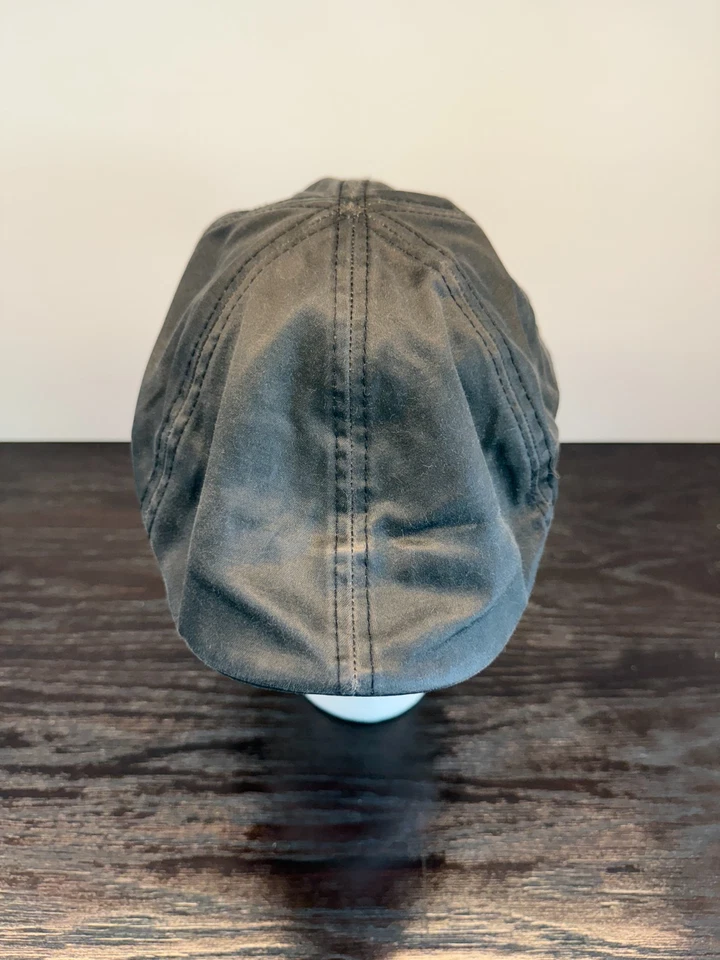 Sombrero Stetson Para Hombres Grande Gris Nivel Sarga Newsboy Gorra Plana Cabbie Retro Foto 2 de 4