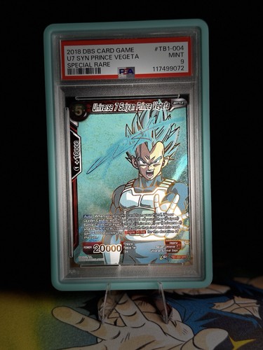 Universe 7 Saiyan Prince Vegeta [SPR] TB1-004 Dragon Ball Super The Tournament of Power card