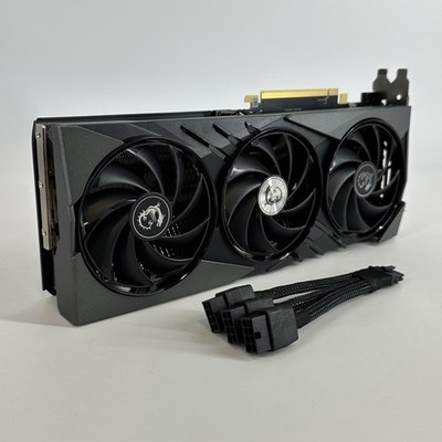 MSI Gaming X Slim GeForce RTX 4070 Ti 12GB - GPU - Excellent w/ Bent Heatsink