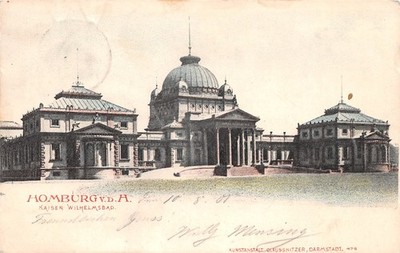 850313) AK Kaiser Wilhelmsbad Bad Homburg v.d. Höhe gelaufen 1901