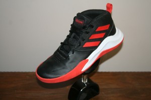 Adidas Own The Game K Wide EF0309 Black/Red Basketball Shoes Lace Up Size 6  | eBay