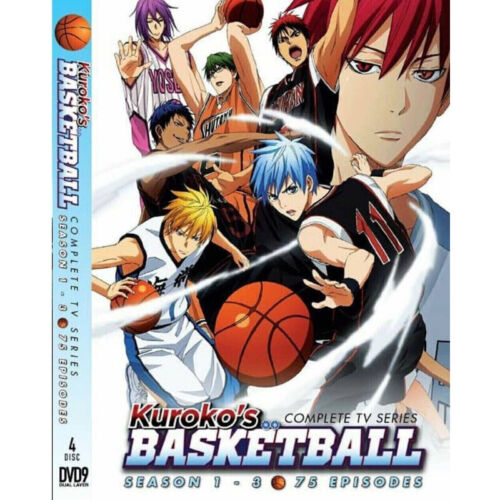 DVD Anime Kuroko's Basketball Complete TV Series Season 1-3 [English Dubbed] - Picture 1 of 3