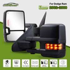 Drl Heated Tow Mirror For 2002-2008 Dodge Ram 15002003-2009 Dodge Ram 2500 3500