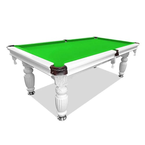 8FT Snooker Billiard Slate Pool Table Family Entertainment White Frame AU STOCK - Picture 5 of 8