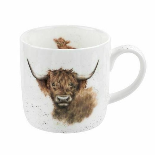 Wrendale Designs - Tazza In Bone China 'Country Mice' - Multicolore - Capacità 310 Ml - Royal Worcester - 5
