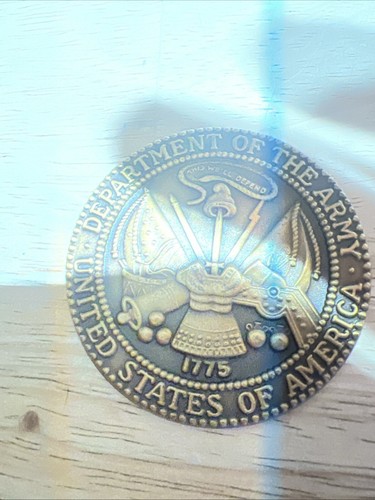 Department Of The Army Challenge Coin From The Director Of The Army Staff - Picture 8 of 8
