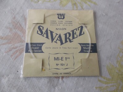 Savarez MI-E 1er classical nylon guitar string high tension No 521 J