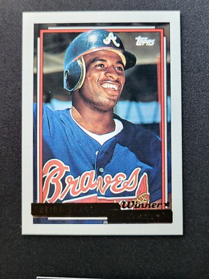 DEION SANDERS 1992 TOPPS GOLD WINNER *NM-MT 