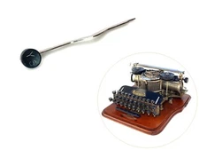 Original Y 6 Key for Hammond Typewriter Antique Part Vtg Keytop 12 Multiplex