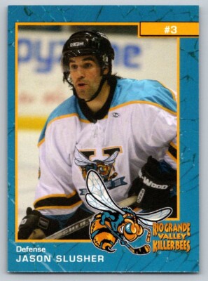 Jason Slusher 2007-08 Rio Grande Valley Killer Bees | eBay