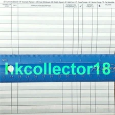 (2) Bank Account Transaction Register Personal Checking Savings CheckBook Record