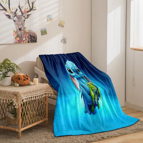 Nuova coperta per bambini punto 3D coperta di flanella camera da letto coperta copriletto regalo - Foto 6 di 12