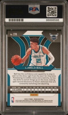 2020 Panini Prizm Lamelo Ball RC PSA 10 | eBay