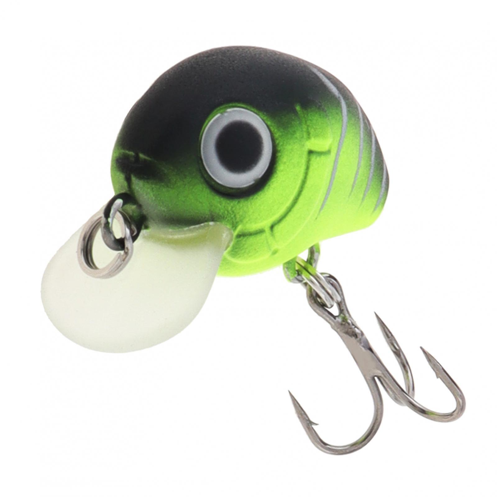 5pcs/box Fishing Hard Lure Crankbait 6# Hook for Trout Bass Perch Topwater Lures - Image 10