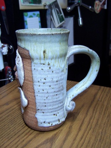 Einzigartige San Francisco 49ers handgefertigte Keramik Kaffeebecher 6 1/2" - Bild 2 von 5