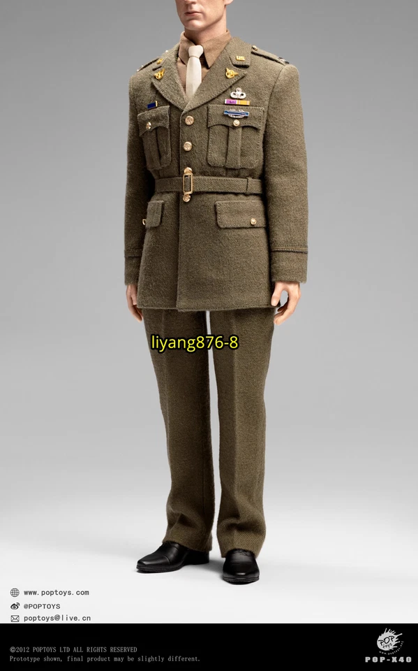 POPTOYS  POP-X-40 1/6 Captain America Uniform Suit for 12"Male Figure Body - image 3 of 4