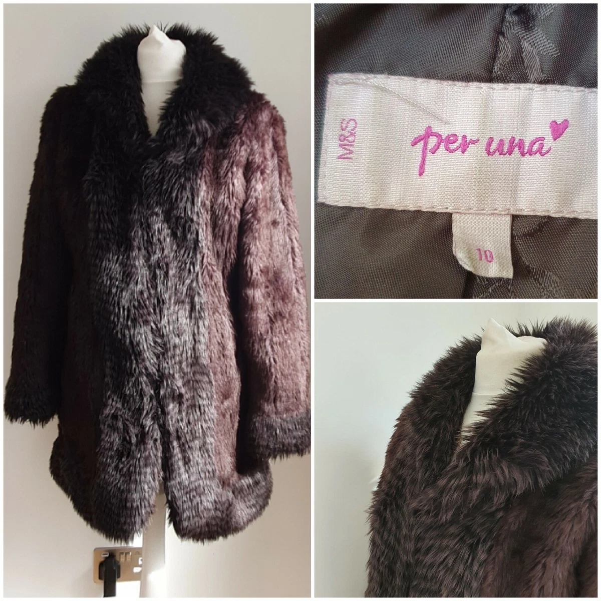Per una faux fur coat sale