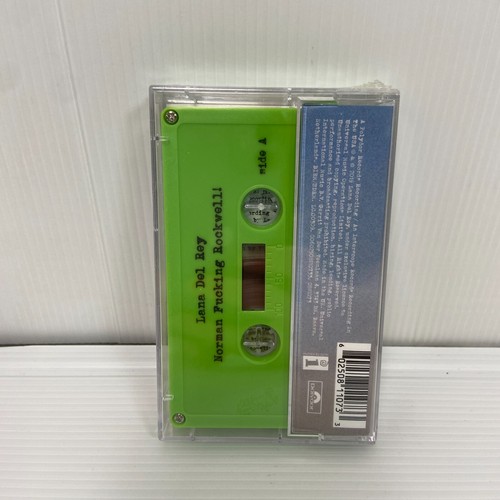 NEW SEALED Lana Del Rey Norman Fucking Rockwell NFR Cassette Tape Lime Green - Picture 2 of 5