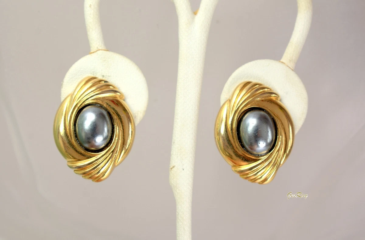 Vintage AVON Jewelry Earrings Clip On eBay