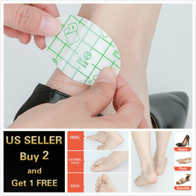 4PC High Heel Shoes Invisible Waterproof Tape Blister Relieve Pain Sticker  Patch