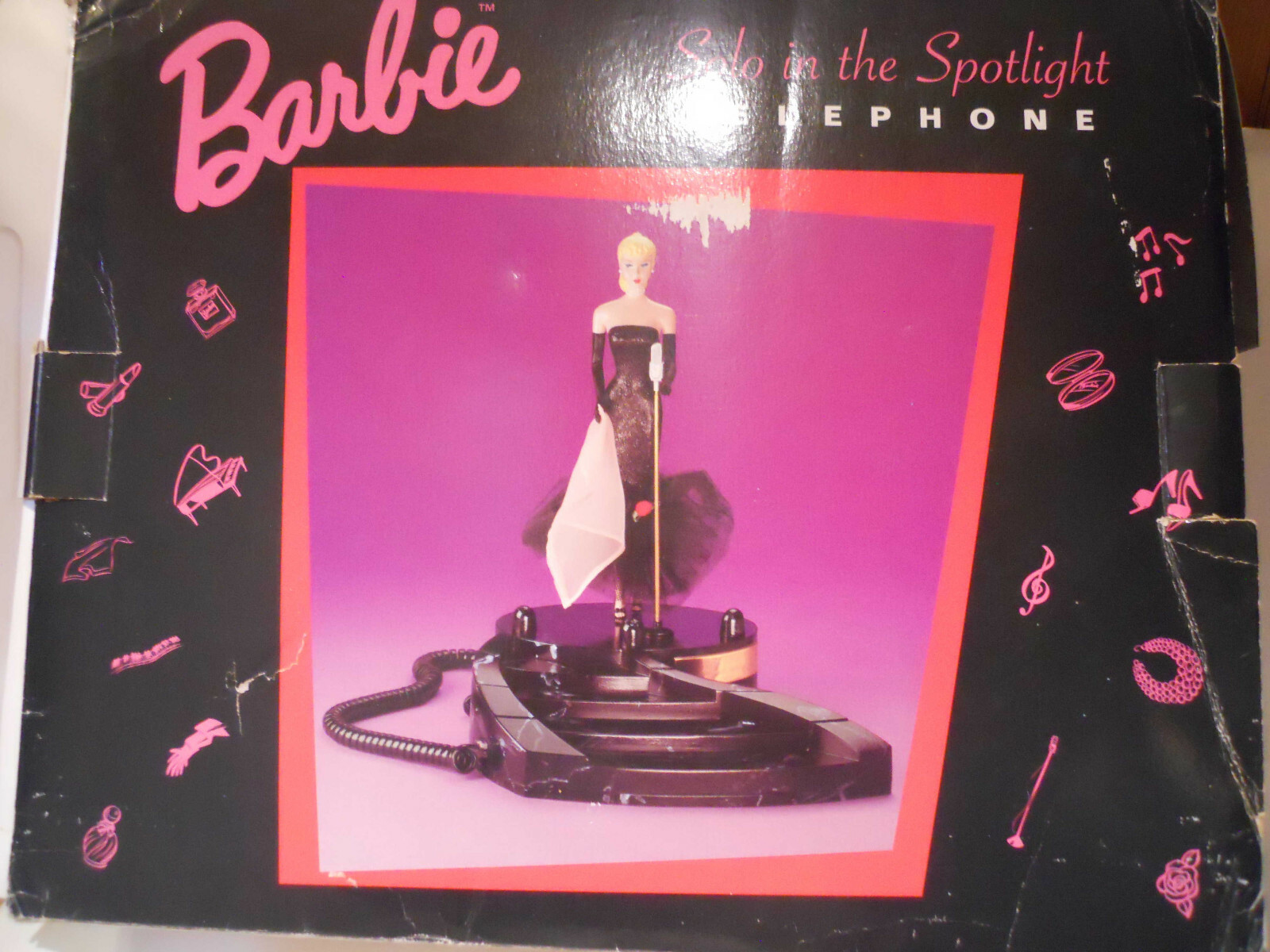 vintage barbie phone