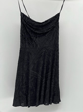 Urban Outfitters Black Dress Women Small Witch Fairycore Goth Sleeveless Stretch