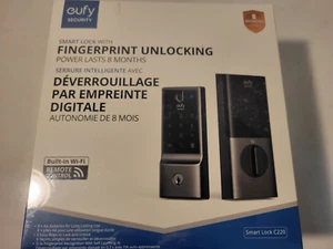 eufy Security Smart Lock C220 Fingerprint Keyless Entry Door Lock Wi-Fi Deadbolt