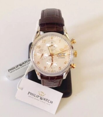 PHILIP WATCH SUNRAY MOD R8241908002 OROLOGIO DA POLSO UOMO CRONOGRAFO  AUTOMATICO | eBay