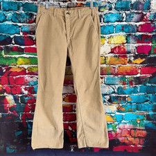 Vintage 70's Levi's 43415-6821 Corduroy Flare Leg Pants Jeans 31 x 29.5