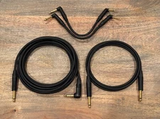 Lot of 4 Mogami Gold Instrument Cables
