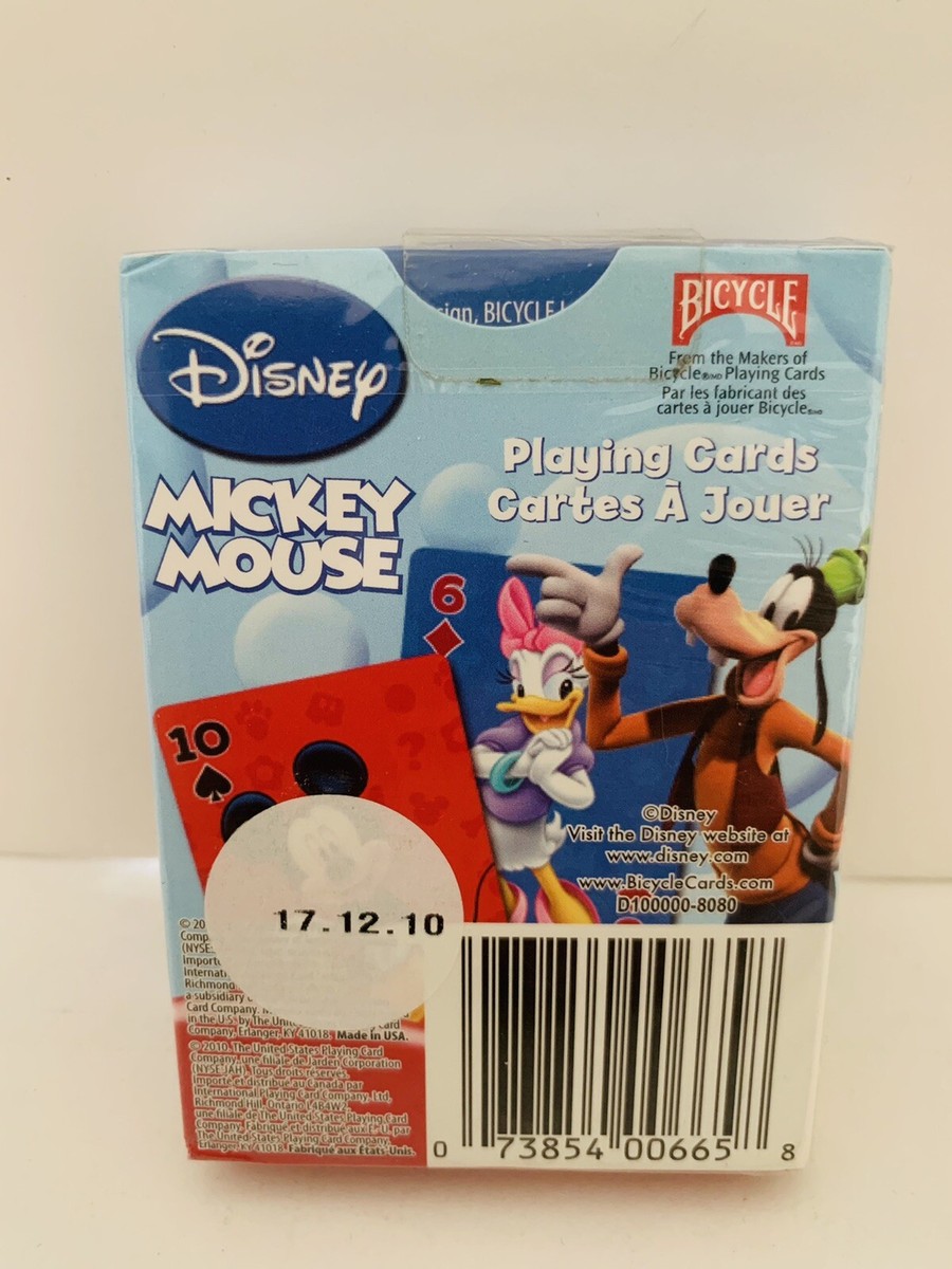 Disney Mickey Mouse Playing Cards *SEALED* | eBay