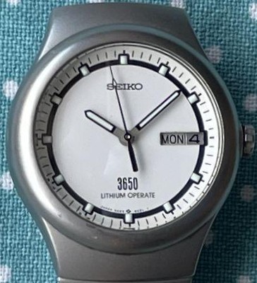 稼働 SEIKO LITHIUM OPERATE 3650 5G23-6020 SEIKO 3650 LITHIUM OPERATE 5G23-6020 ANTIMAGNETIC JAPAN