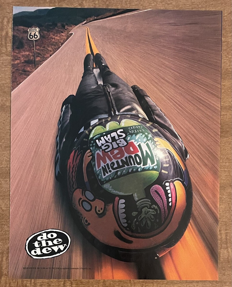 1997 Summer X-Games Mt Dew Big Slam Do The Dew Route 66 Steer Luge