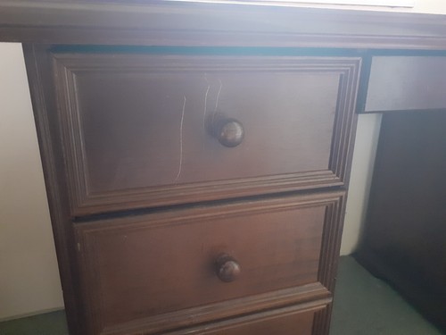 holz schreibtisch massiv - Bild 6 von 10