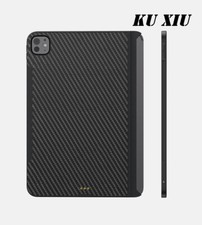 KUXIU Carbon Fiber Slim Magnetic Case Cover for iPad Pro 11" M4 M5