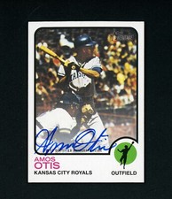 Amos Otis 2022 Topps Heritage Auto - KC Royals #ROA-AO