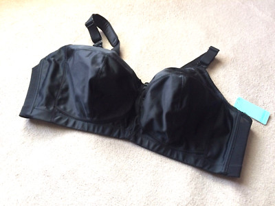 Goddess  48G Audrey Black  Soft Cup Bra Style 6121 NWT