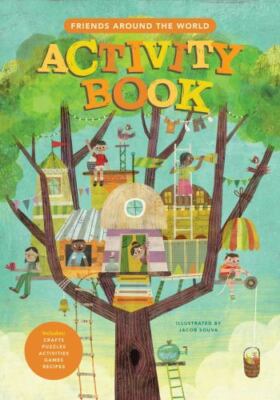 Friends Around the World Activity Book - 1496426010, spiral-bound