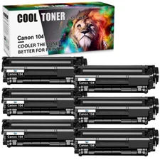 Toner Cartridge 104 Replacement For Canon 104 ImageClass MF4150 D420 MF4350d Lot