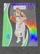 2019-20 Panini Illusions Luka Doncic Astounding Emerald Mavericks