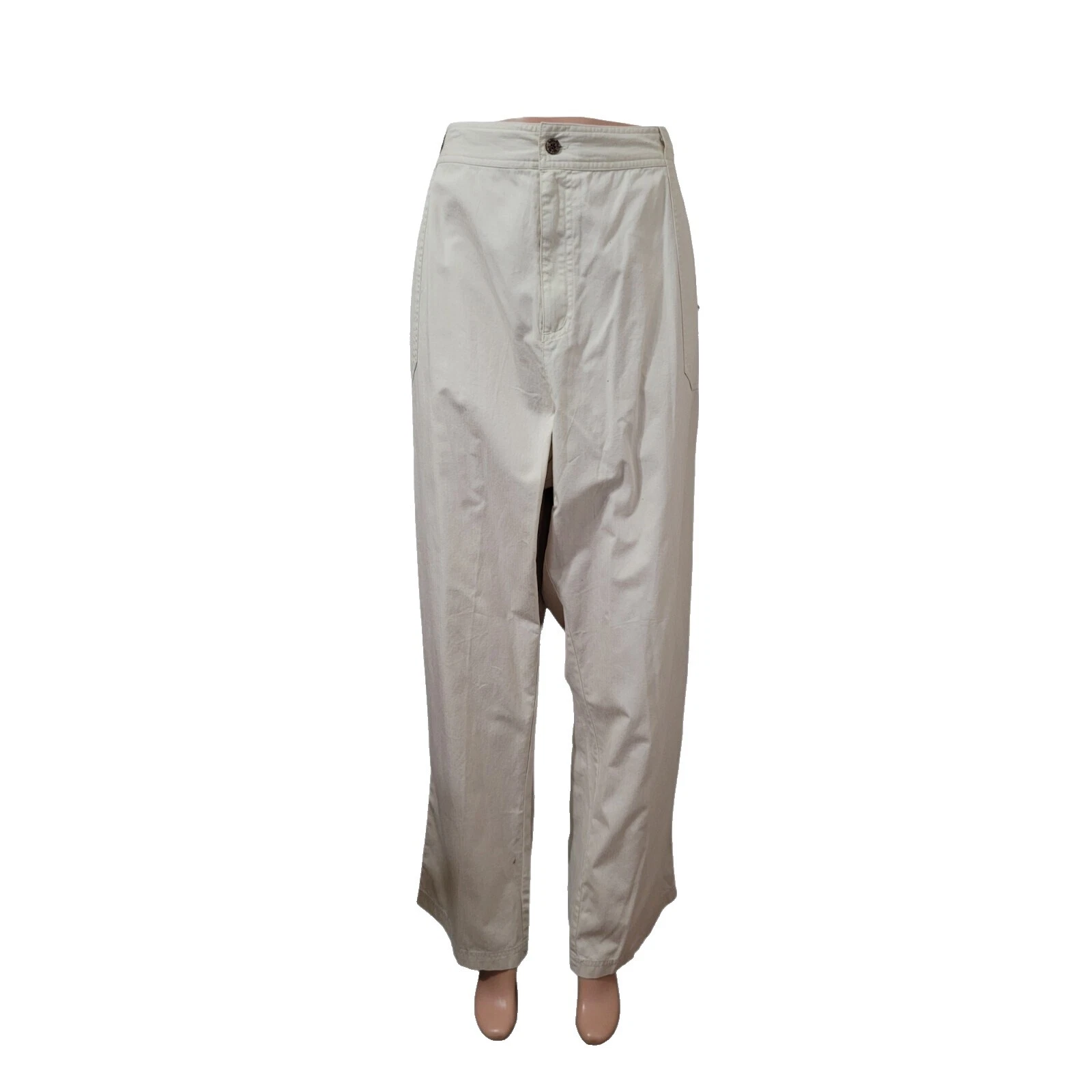 Pantalones Talla Grande Caribbean Joe Marrón para Mujeres