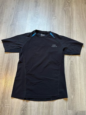 kalenji herren compression shirt Gym Schwarz
