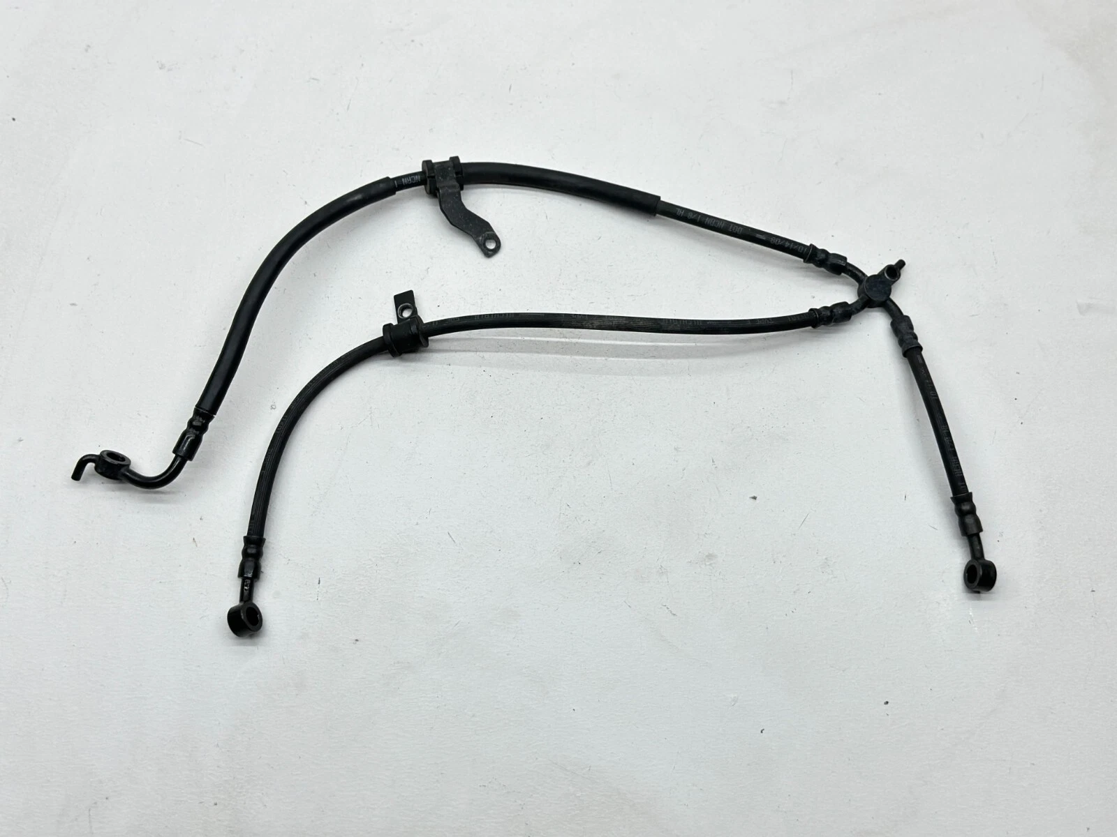2014 Yamaha R6 Motorcycle Front Brake Line Hose Cable Wire OEM YZFR6 YZF R6