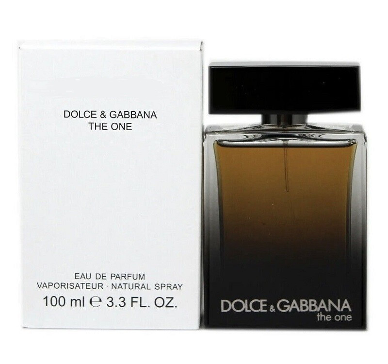 D&G The One Dolce Gabbana Men 3.3 3.4 oz 100ml Eau De Parfum Spray