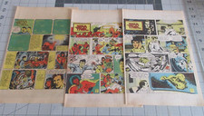Lot of 3 Star Trek by Sherman DiVono & Ron Harris, Sunday comic Strips 1981