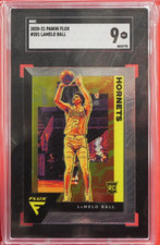 Lamelo Ball Rookie Flux 2020 Basketball Card #201 SGC 9 