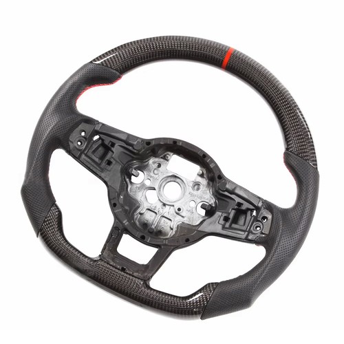 Real Carbon Fiber Smart Lenkrad Für Volkswagen MK7 Mk7.5 GTI Golf GTD 2013-2020 - Picture 12 of 14
